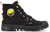 Order Palladium Smiley x Pampa High 'Black Retro' 77361-008-M