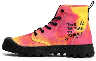 Palladium Smiley x Pampa High 'Pink' 77788-735-M Palladium Smiley x Pampa High 'Pink' 77788-735-M