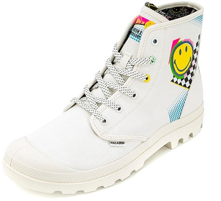 Palladium Smiley x Pampa High 'Star White' 77363-116-M Lookbook Palladium Smiley x Pampa High 'Star White' 77363-116-M