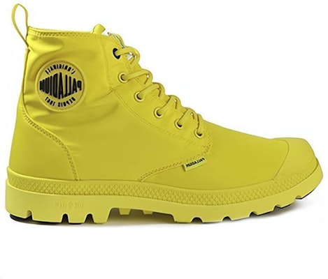 Palladium Smileyfestwp x Pampalite 'Yellow Canvas High-Top' 76629-736-M Order Palladium Smileyfestwp x Pampalite 'Yellow Canvas High-Top' 76629-736-M