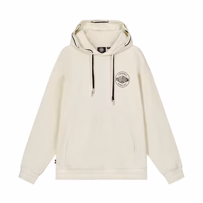PALLADIUM Solid Color Letter Print Casual Oversized Hoodie Unisex 1010502-232