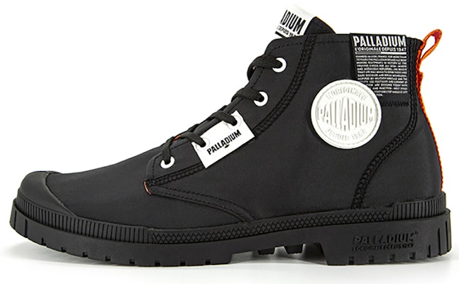 Palladium SP20 Overlab 'Black High-Top Canvas' 77371-001-M Buy Palladium SP20 Overlab 'Black High-Top Canvas' 77371-001-M