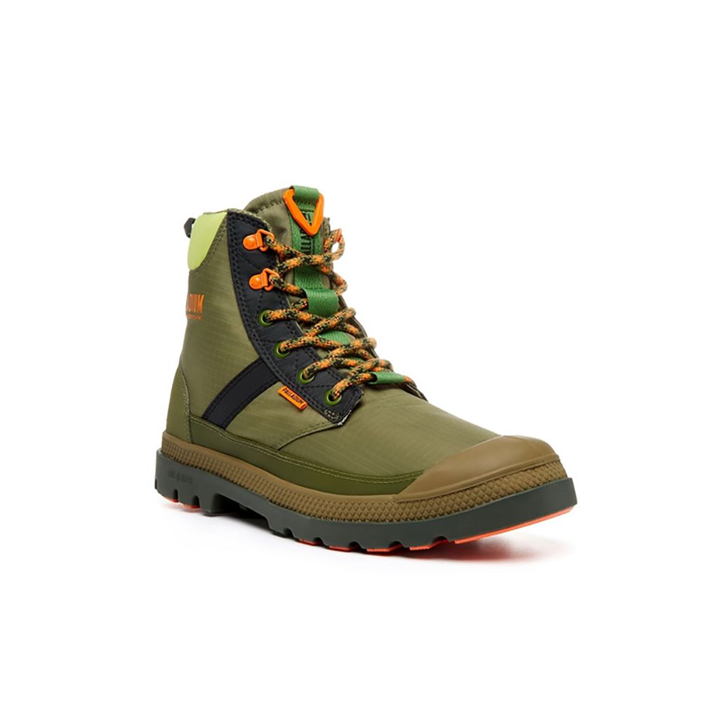 Order Palladium SPRTCUFF LT+ VPR WP+ Dark Khaki Casual Shoes 74068376