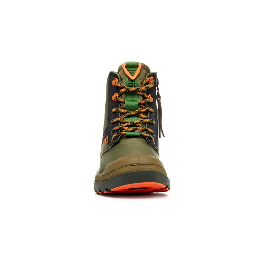 Lookbook Palladium SPRTCUFF LT+ VPR WP+ Dark Khaki Casual Shoes 74068376