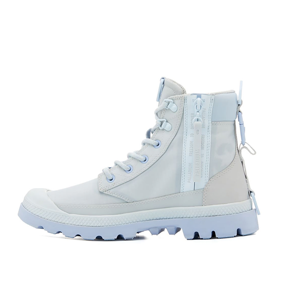 Shop Palladium SPRTCUFF LT+ VPR WP+ Glacier Grey Sepatu Kasual 74068090