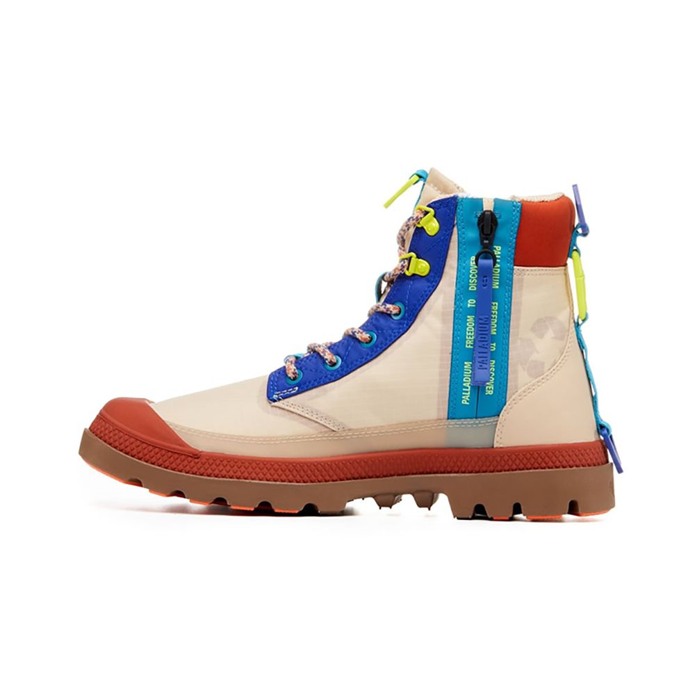 Shop Palladium SPRTCUFF LT+ VPR WP+ Taupe Sepatu Kasual 74068062