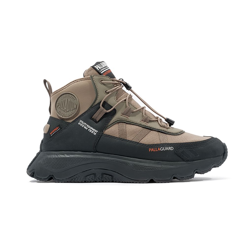 Palladium Thunder MD PRTCT WP+ Khaki Casual Shoes 74394377