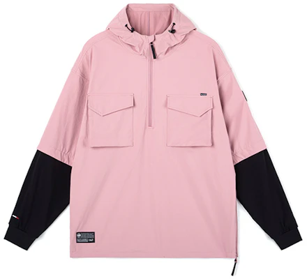 PALLADIUM Jaket Hoodie Windbreaker Dua Potong Pink Unisex Style 175873-619 Buy PALLADIUM Jaket Hoodie Windbreaker Dua Potong Pink Unisex Style 175873-619