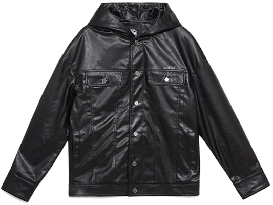 PALLADIUM Jaket Unisex Hitam Berhud dengan Logo Patch dan Rekaan Single-Breasted 177371-008 Buy PALLADIUM Jaket Unisex Hitam Berhud dengan Logo Patch dan Rekaan Single-Breasted 177371-008