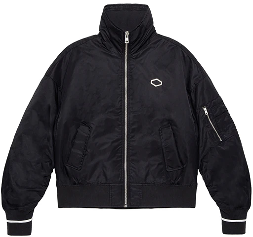 palladium-unisex-black-zip-up-jacket-with-minimalist-steel-embossed-design-177410-008