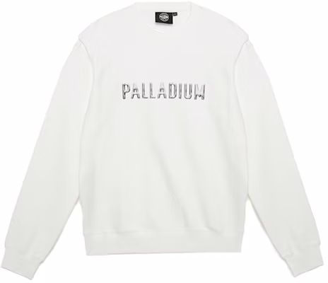 PALLADIUM 男女纯白圆领长袖卫衣休闲服 177373-101 Buy PALLADIUM 男女纯白圆领长袖卫衣休闲服 177373-101