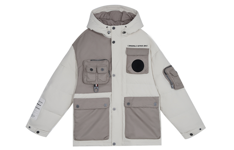 Cheap Palladium 男女羽絨外套 - 純色休閒保暖雲朵風格 109176