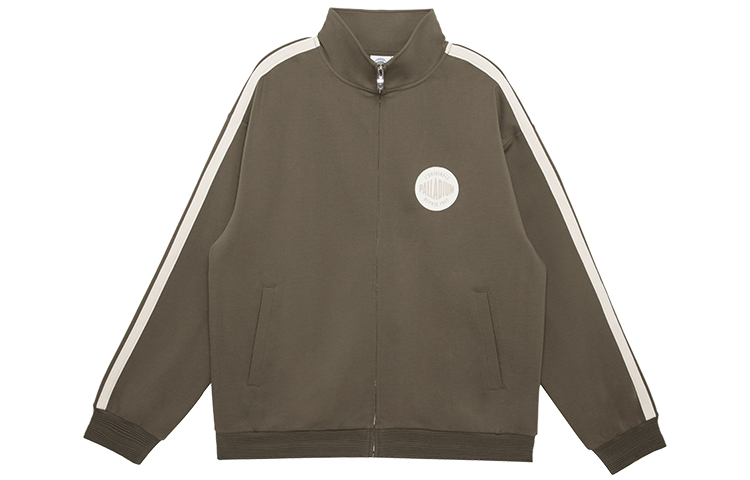 PALLADIUM Vintage Ivy Flower Embroidered Knit Jacket Tea Green Fashion 107742-367