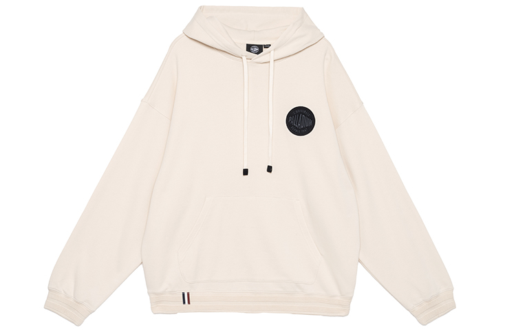 PALLADIUM Vintage Logo Hoodie Birch Beige Pullover 107779-295