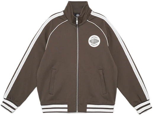 PALLADIUM 復古徽標條紋立領運動外套 108915 Order PALLADIUM 復古徽標條紋立領運動外套 108915