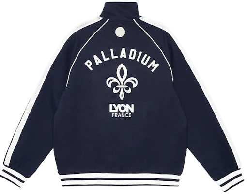 PALLADIUM 復古徽標條紋立領運動外套 108915 Purchase PALLADIUM 復古徽標條紋立領運動外套 108915