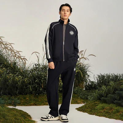 PALLADIUM 復古徽標條紋立領運動外套 108915 Details for PALLADIUM 復古徽標條紋立領運動外套 108915