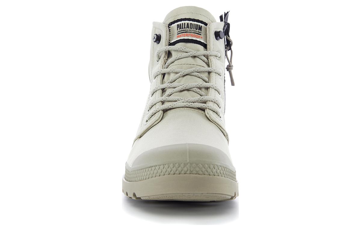 Palladium Waterproof Mid-Top Canvas 'Beige' 圖 3