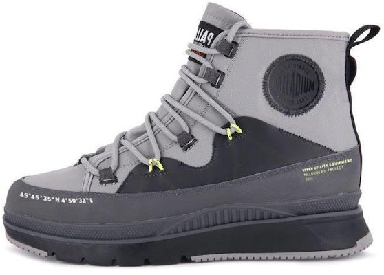 Palladium Waterproof Mid-Top Canvas 'Grey' 07981-071-M Buy Palladium Waterproof Mid-Top Canvas 'Grey' 07981-071-M