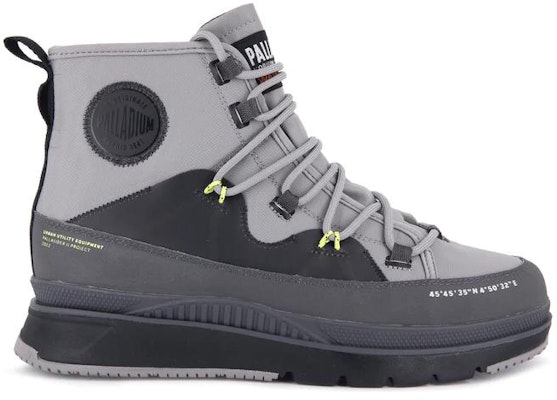 Palladium Waterproof Mid-Top Canvas 'Grey' 07981-071-M Order Palladium Waterproof Mid-Top Canvas 'Grey' 07981-071-M