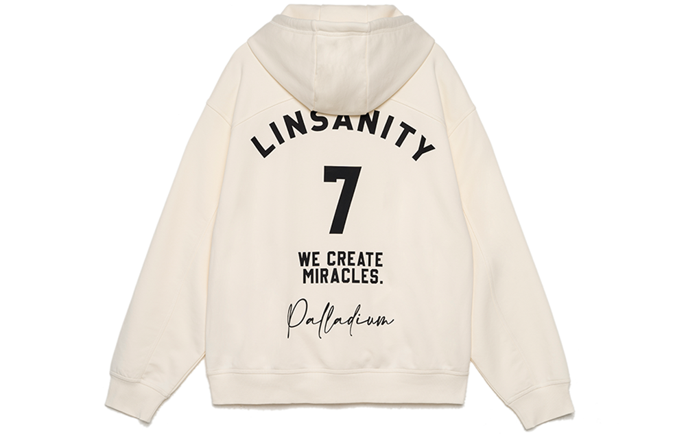 Shop PALLADIUM x 林書豪聯名寬鬆版印花連帽衫 男女適用 1010104