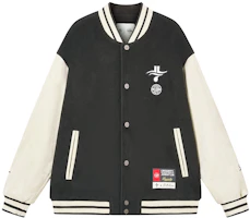 PALLADIUM x Jeremy Lin JLIN Retro Striped Baseball Jacket Unisex Undiscovered Land. 1011228-061 PALLADIUM x Jeremy Lin JLIN Retro Striped Baseball Jacket Unisex Undiscovered Land. 1011228-061