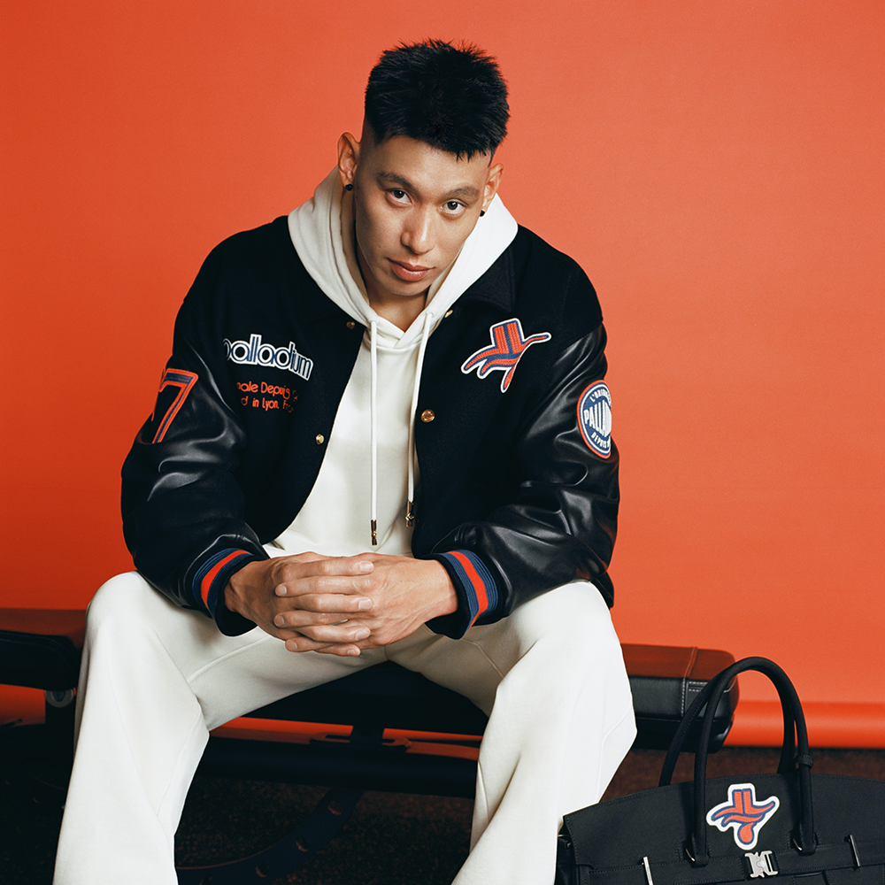 Shop PALLADIUM x 林書豪 復古寬鬆款男女同款長袖外套 109334