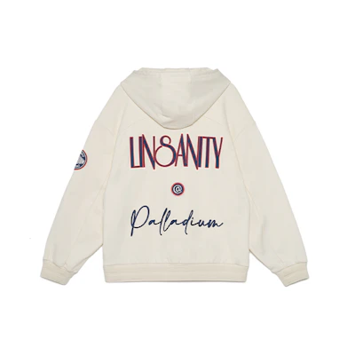 PALLADIUM Jeremy Lin Retro Oversized Casual Unisex Pullover Sweatshirt 109344