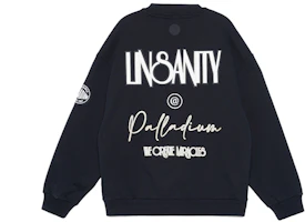 PALLADIUM x Jeremy Lin Retro Oversized Long Sleeve Pullover Sweatshirt Unisex 109345 PALLADIUM x Jeremy Lin Retro Oversized Long Sleeve Pullover Sweatshirt Unisex 109345