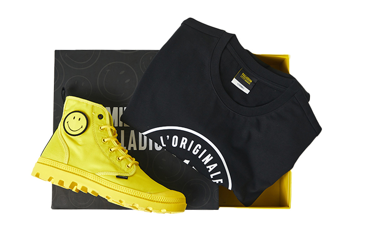 Palladium Smiley Canvas High-Top LTD Edition Box Set 'Vibrant Yellow' 圖 8