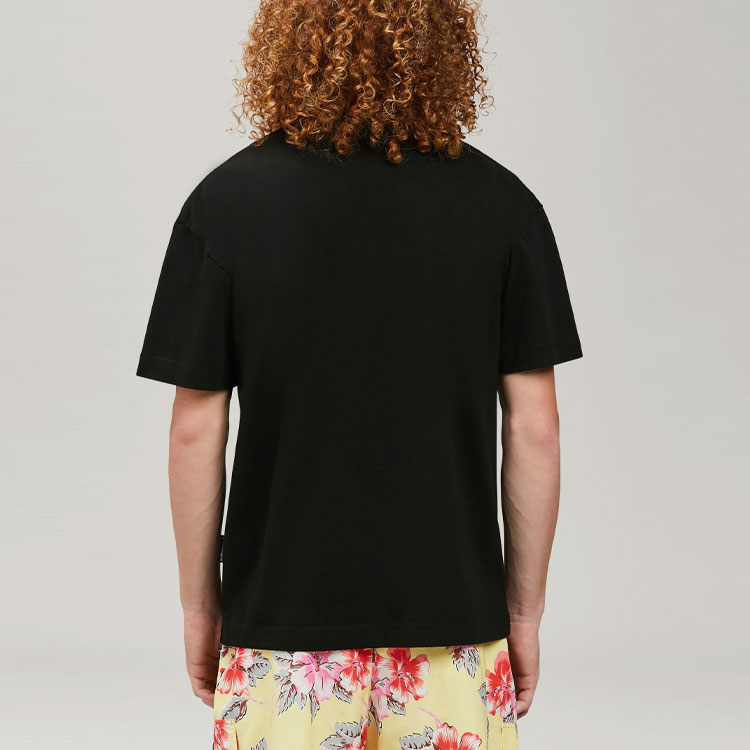 Palm Angels  Black Cartoon Animal Graphic Casual T-Shirt. PMAA001S22JER0261055 圖 4