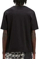 Purchase PALM ANGELS 黑色字母印花短袖T恤 23APMAA089F23JER0021-001