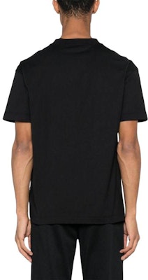 PALM ANGELS Black Crewneck Short Sleeve T-Shirt Solid Color PMAA001R24JER0051077 Shop PALM ANGELS Black Crewneck Short Sleeve T-Shirt Solid Color PMAA001R24JER0051077