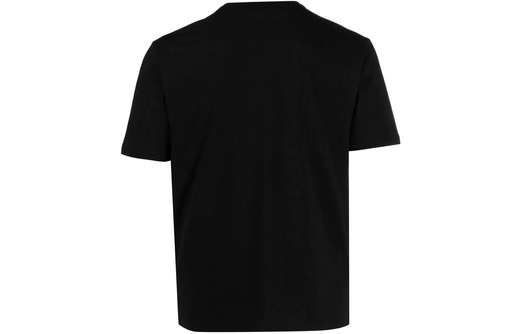 Palm Angels  Black Crewneck Slim Fit Short Sleeve T-Shirt PMUG001C99FAB0011001 圖 3