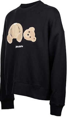 パームエンジェルス ブラック デカピテッド ベア グラフィック プリント スウェットシャツ PMBA026C99FLE0021060 Shop パームエンジェルス ブラック デカピテッド ベア グラフィック プリント スウェットシャツ PMBA026C99FLE0021060