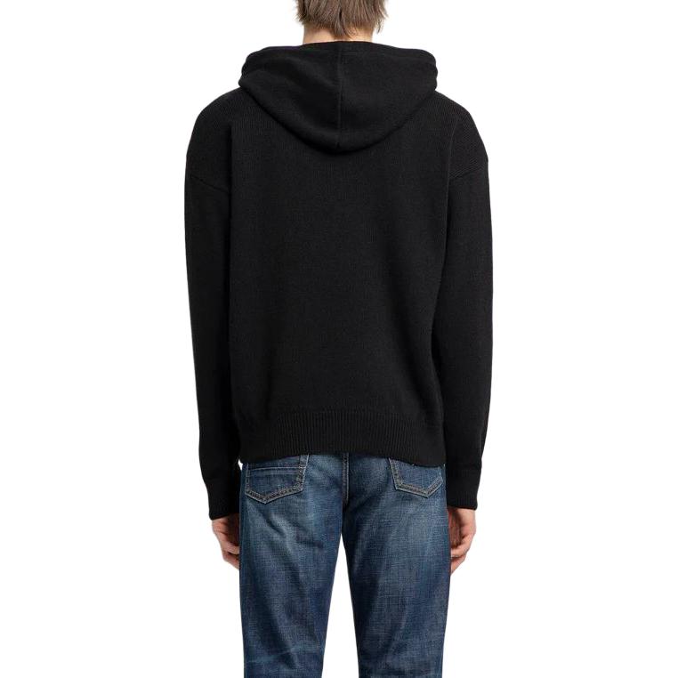 Purchase PALM ANGELS 黑色 Logo 印花連帽衛衣 PMHU006R24KNI0011003