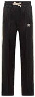 PALM ANGELS Black Solid Straight-Leg Casual Pants PMCJ023E23FAB0011003 PALM ANGELS Black Solid Straight-Leg Casual Pants PMCJ023E23FAB0011003