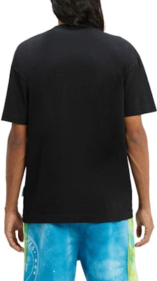 팜 엔젤스 블랙 스타 스프레이 페인트 프린트 크루넥 티셔츠. PMAA001C99JER0241018 Purchase 팜 엔젤스 블랙 스타 스프레이 페인트 프린트 크루넥 티셔츠. PMAA001C99JER0241018