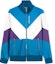 Buy Palm Angels Colorblock Stripe Track Jacket with High Neck Zip PMBD034F22FAB0014703