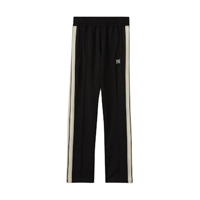 PALM ANGELS Embroidered Logo Track Pants with Striped Trim. PMCJ020R24FAB0011003