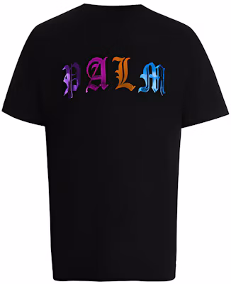 Palm Angels 哥德字母黑色短袖T恤 PMAA001E20JER0071084 Buy Palm Angels 哥德字母黑色短袖T恤 PMAA001E20JER0071084