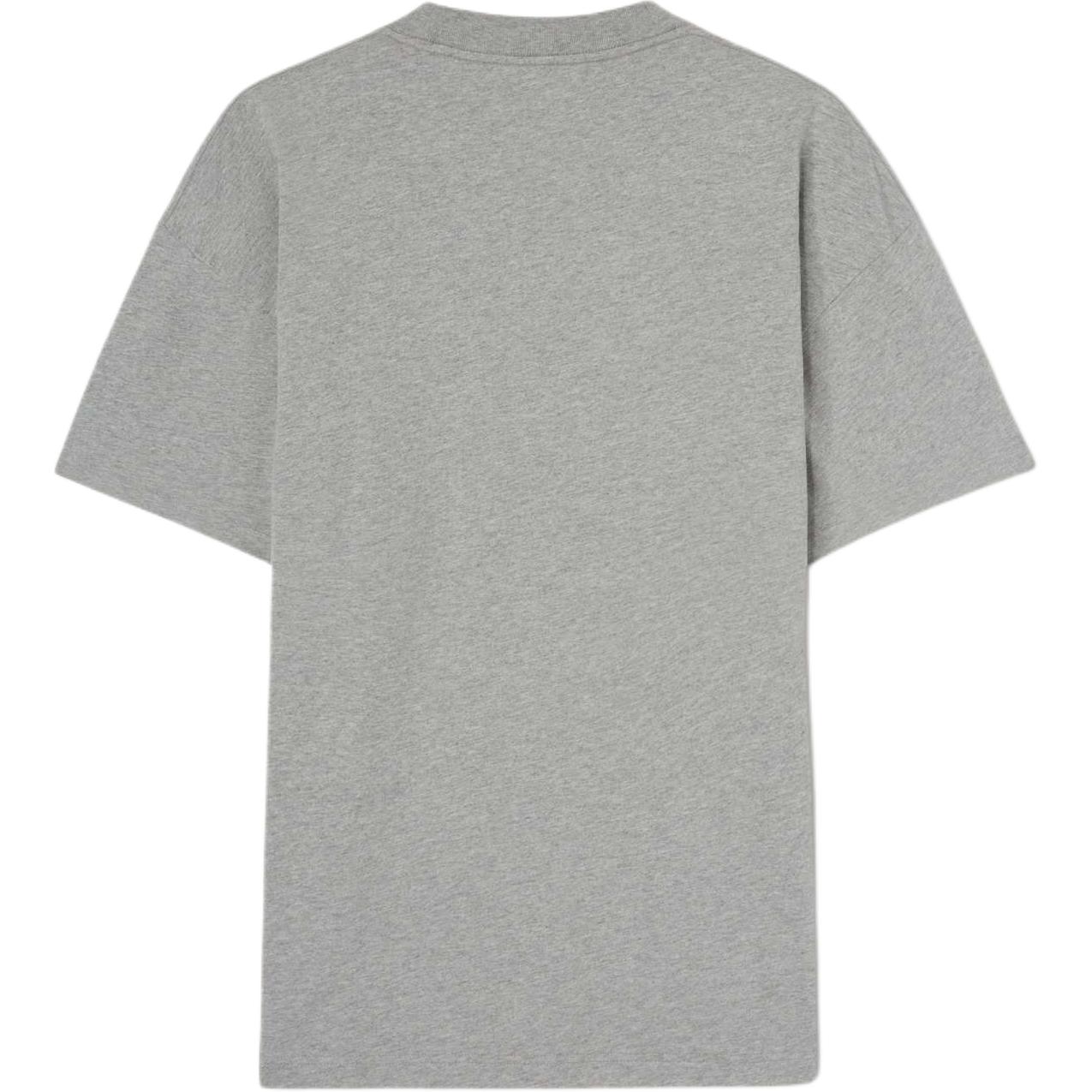 Lookbook Palm Angels  Graphic Print Oversized Tee Gray - Casual Streetwear Style PMAA001F24JER0060848