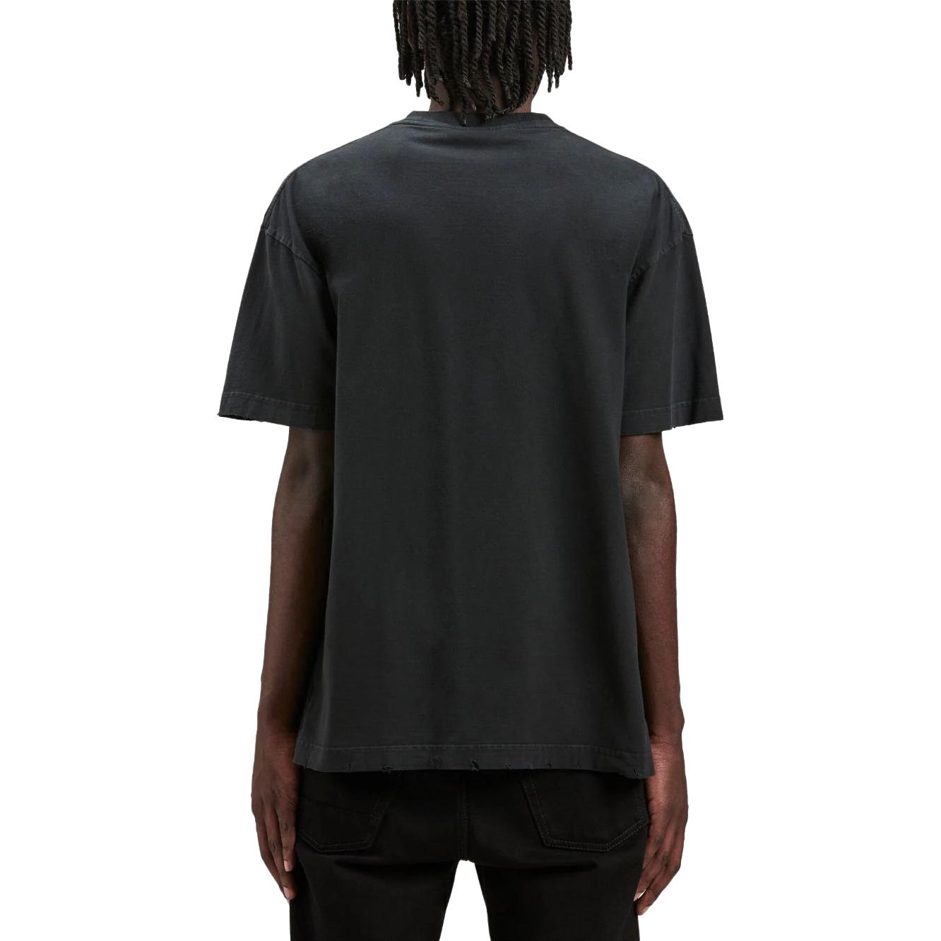 Purchase Palm Angels Camiseta Ajustada Gris de Patrón Geométrico Crewneck. PMAA072F23JER0041084