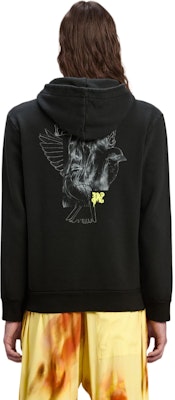 パームエンジェルス スケッチプリントデザイン ブラックフーディー PMBB117F24FLE0011065 Shop パームエンジェルス スケッチプリントデザイン ブラックフーディー PMBB117F24FLE0011065