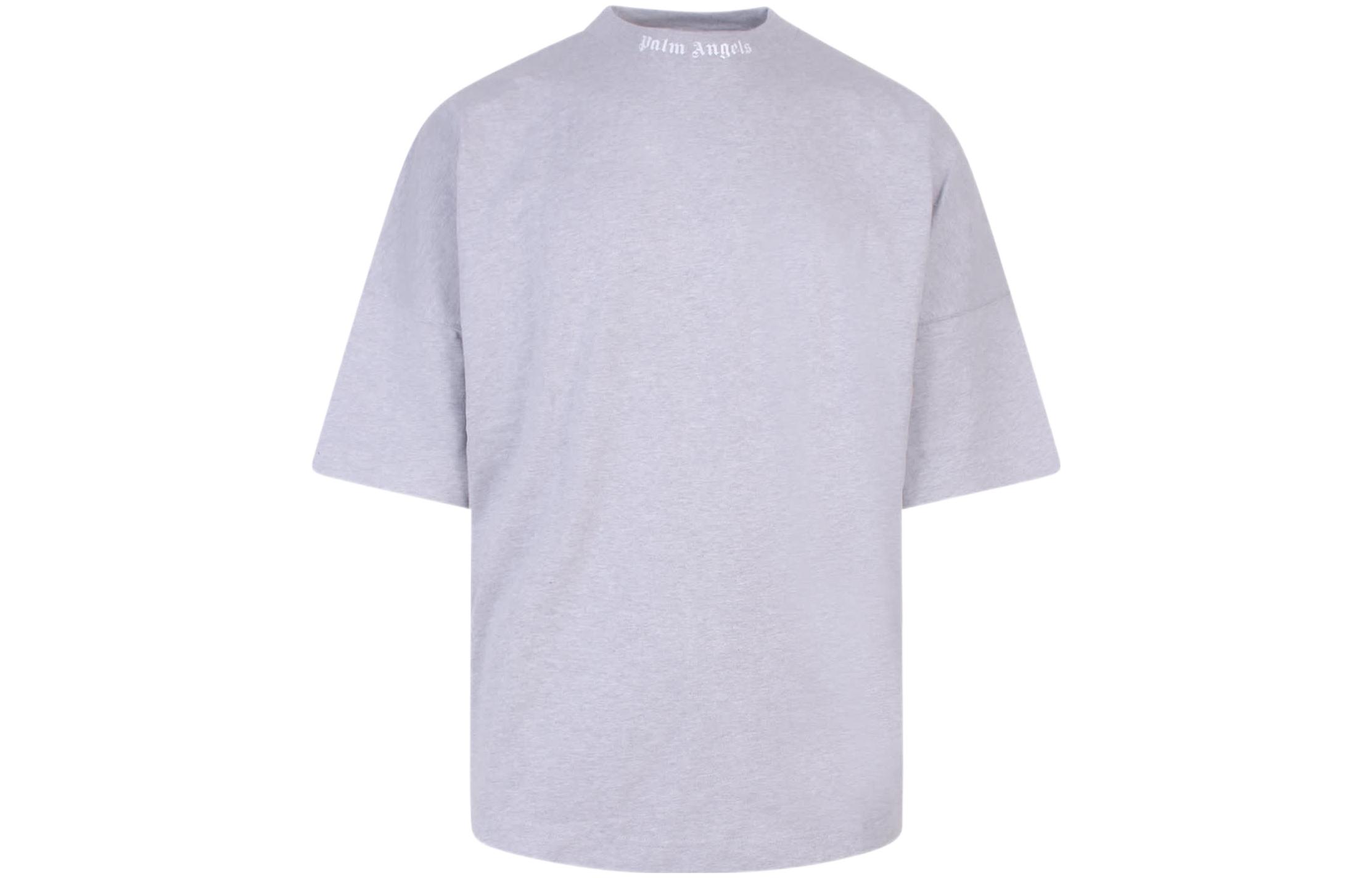 Order パームエンジェルス レタープリントロゴ クルーネック カジュアルTシャツ. PMAA002C99JER0010801