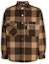 Order PALM ANGELS Logo Plaid Colorblock Jacket Shirt. PMGA120F22FAB001-6404