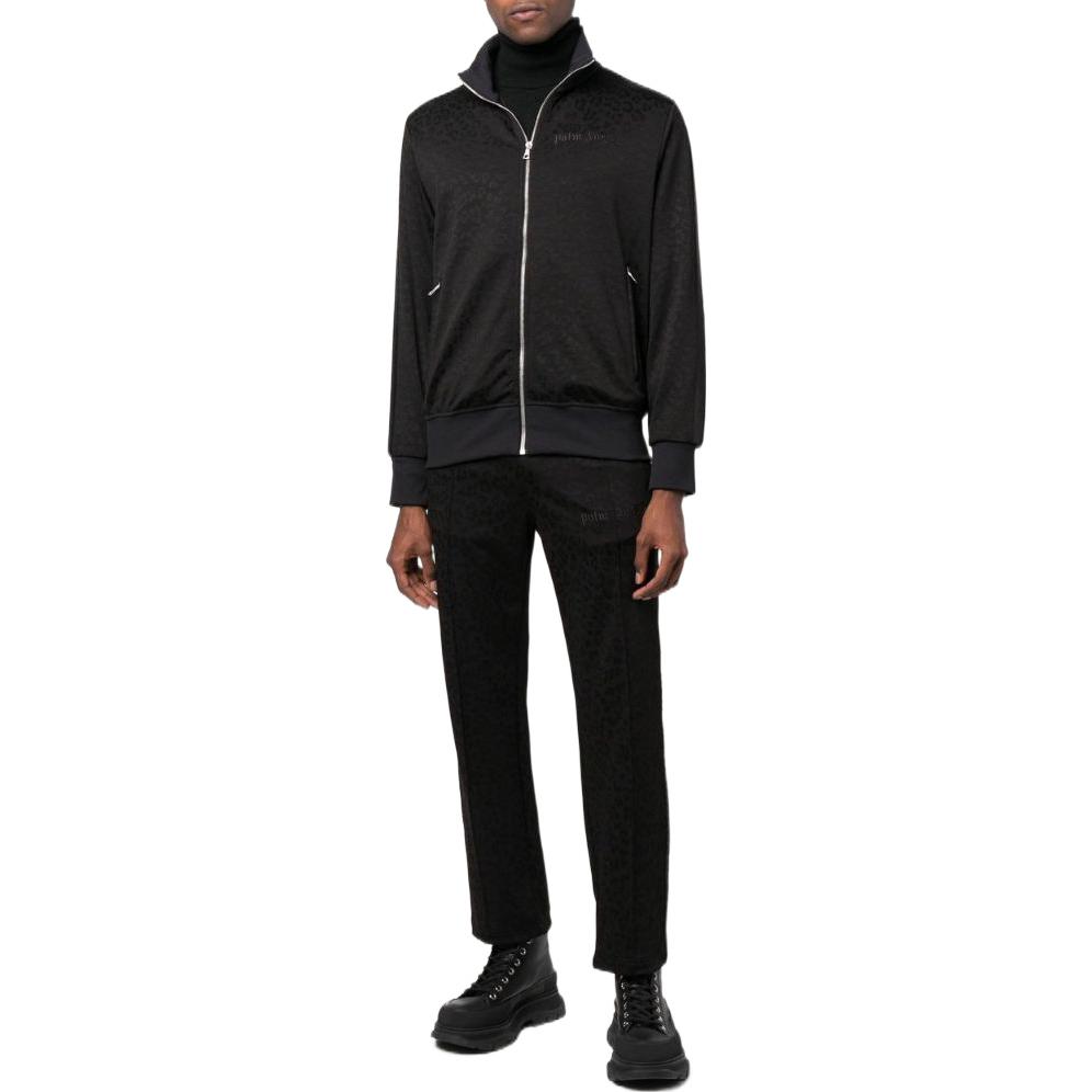 Lookbook PALM ANGELS  Logo Print High-Neck Track Jacket PMBD001F22FAB0091001