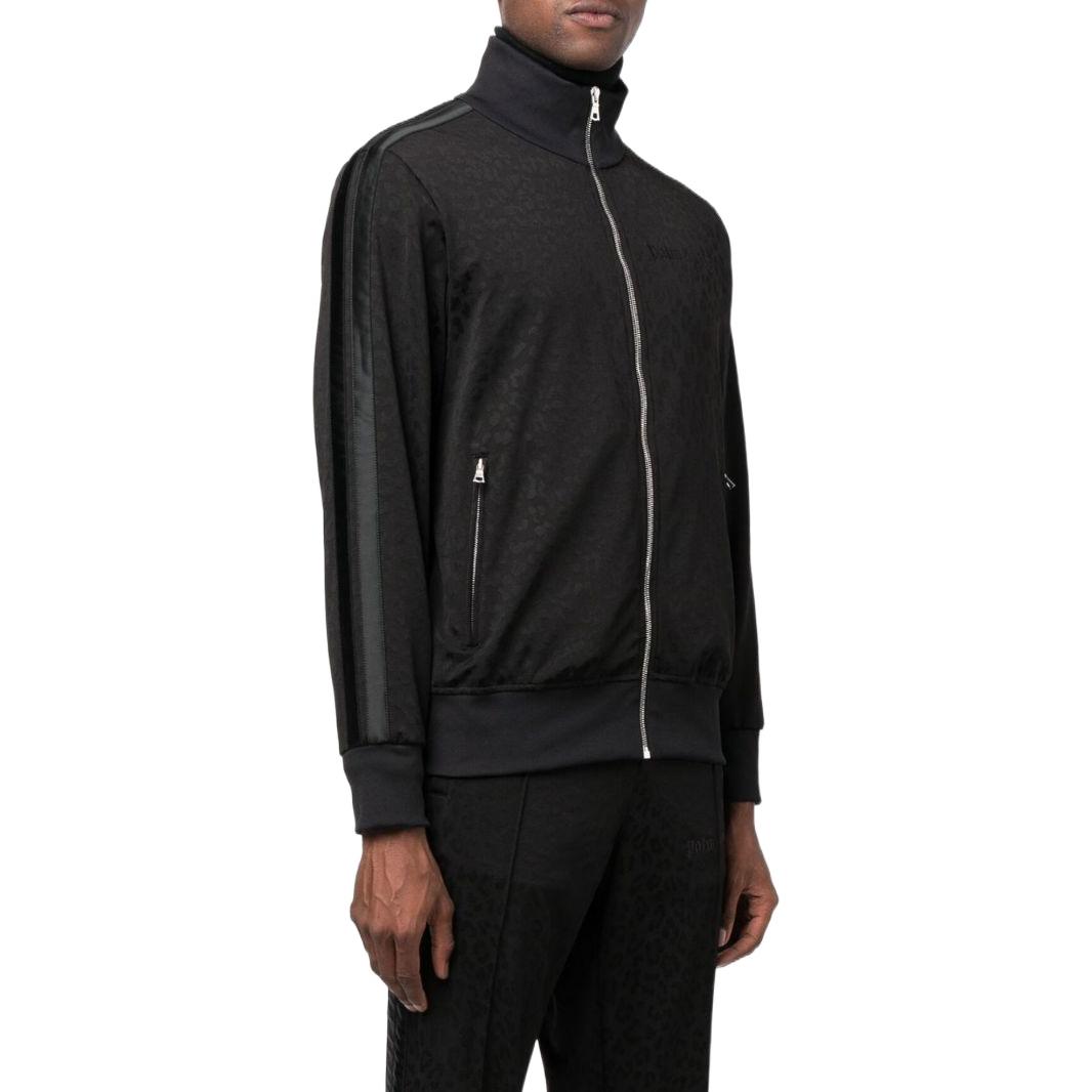 Purchase PALM ANGELS  Logo Print High-Neck Track Jacket PMBD001F22FAB0091001