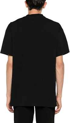 PALM ANGELS 黑色宽松版Logo印花圆领T恤 PMAA001F24JER0071003 Shop PALM ANGELS 黑色宽松版Logo印花圆领T恤 PMAA001F24JER0071003