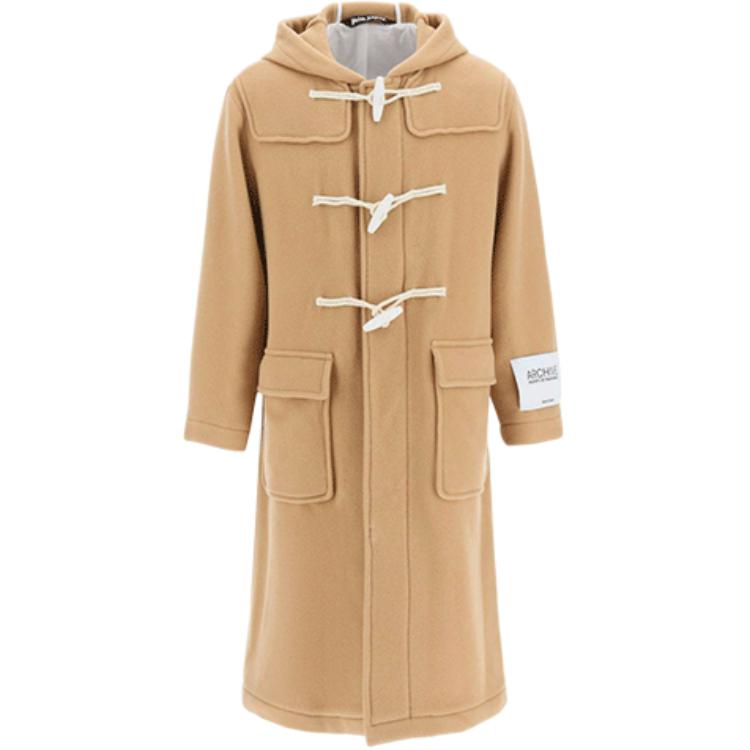 Palm Angels  Single-Breasted Mid-Length Coat PMEA178F21FAB001